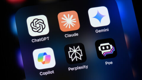 Claude app icon on a smartphone