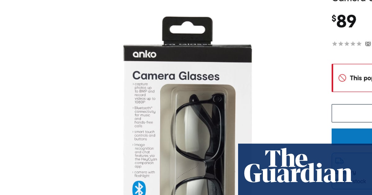 Kmart’s Anko-branded discount version of Meta’s smartglasses